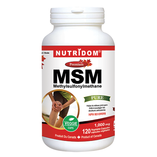 Nutridom MSM 1000mg 120 Vcaps